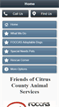Mobile Screenshot of friendsofccas.org